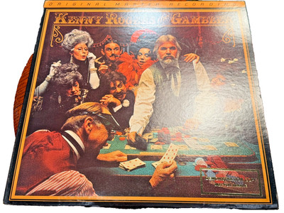 MFSL ORIGINAL MASTERS KENNY ROGERS THE GAMBLER PROMO VINYL RECORD LP FIDELITY