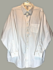Brooks Brothers Non-Iron Slim Fit Button Up Shirt Men's 17 1/2-34 All Cotton