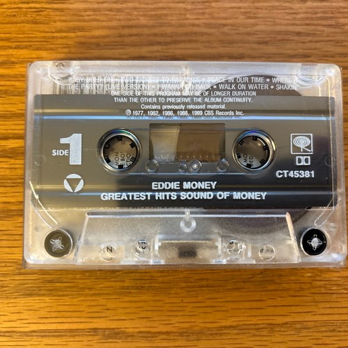 Eddie Money - "Greatest Hits The Sound of Money" - Cassette, Play Tested - Picture 7 of 8