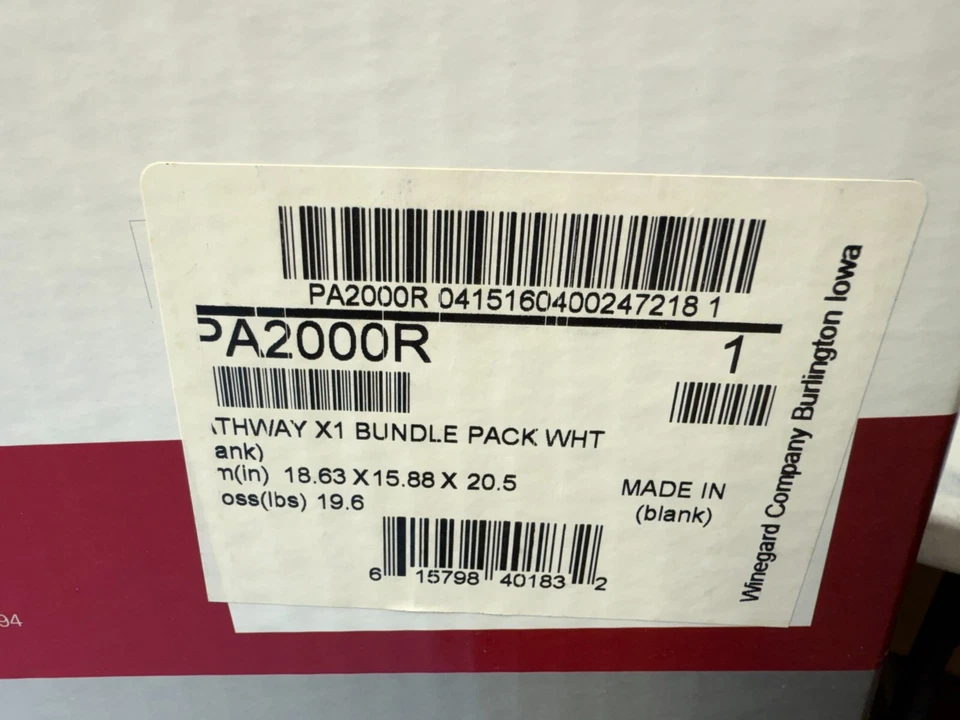 WineGard PA2000R Pathway X1 Dish Satellite TV Antenna with Receiver - Image 4 of 4