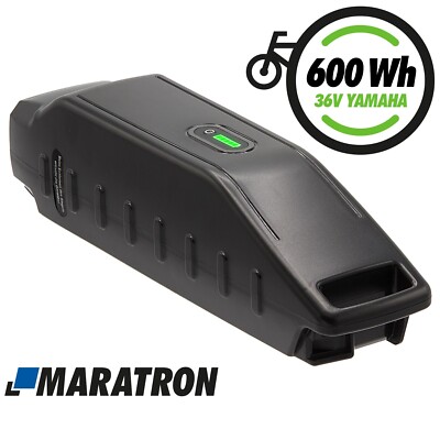 Maratron Ersatz-Akku 36V 17,5Ah für Yamaha E-Bikes von Haibike, Winora, u.a.