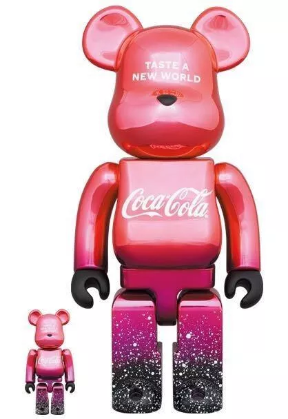 Bearbrick coca cola 100%&400%