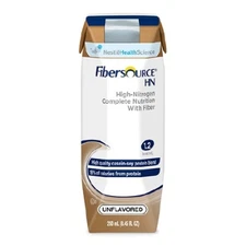 Fibersource HN Tube Feeding Formula 250 mL Carton Ready to Use Adult 1 Count