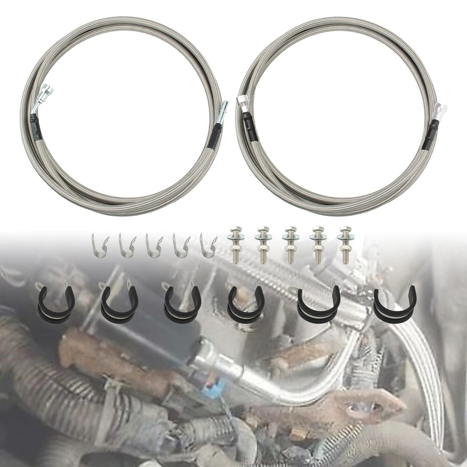 Kit de línea de combustible completo para Chevrolet Cobalt 2005-2010 - QFF0015SS Foto 2 de 4