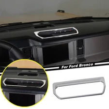 Chrome Differential Control Switch Cover Trim Accessories For Ford Bronco 21-24