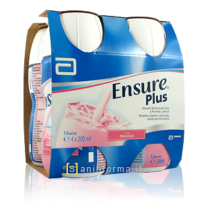 Ensure plus fragola 4x200 ml