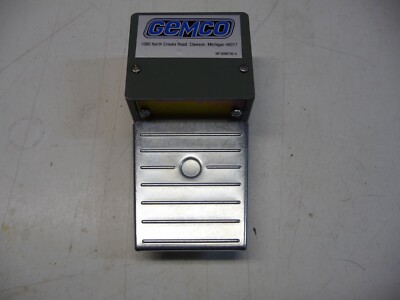Gemco #1025A1SPX, Foot Switch, New open box.