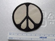 US Anti War Hippie Peace Symbol patch 1960's SF Haight Ashbury Love Child