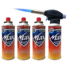 Blow Torch Butane Flame Thrower Burner Welding Auto Ignition Blowtorch BBQ Weed