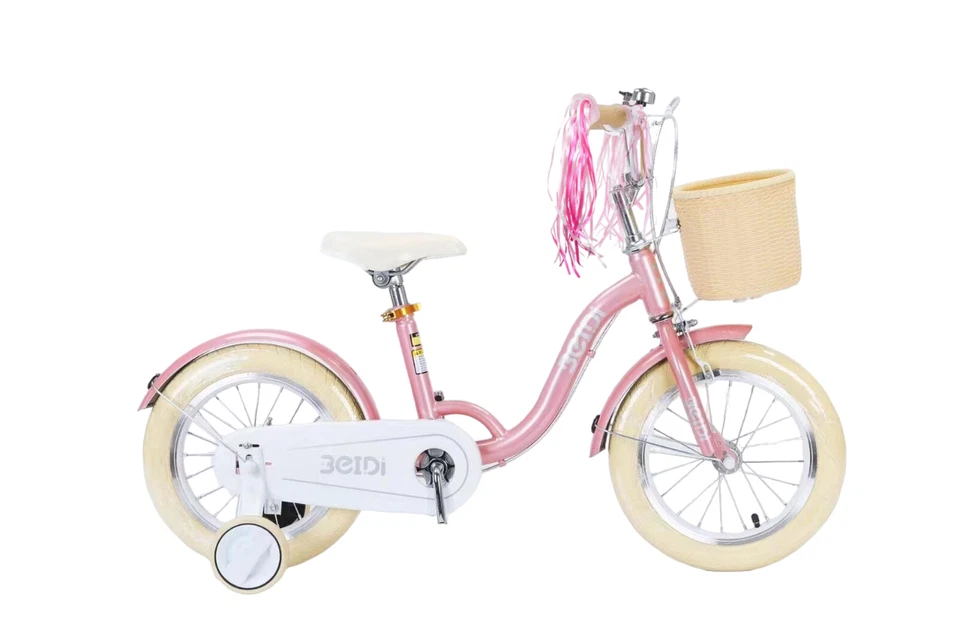 12/14/16 Zoll Kinderfahrrad Kinder Mädchen Rosa Fahrrad Radfahren Stabilisatoren