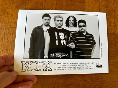 NOFX Music Group Very Rare 5X7 Press Photo