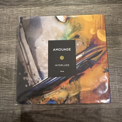 Interlude by Amouage, 3.4 oz EDP Spray for Men New