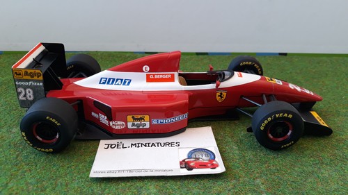 F1 FERRARI F93A 1993 # 28 G.BERGER o 1/18 MINICHAMPS formule 1 voiture miniature - Imagen 4 de 8