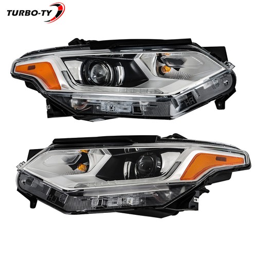 Driver&Passenger Headlights For Chevrolet Traverse 2018-2021 HID/Xenon w/LED DRL - Picture 5 of 12