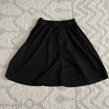 BalTogs Skirt Girls 6X Black Dance Ballerina Made in USA NWT