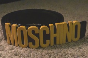moschino belt mens