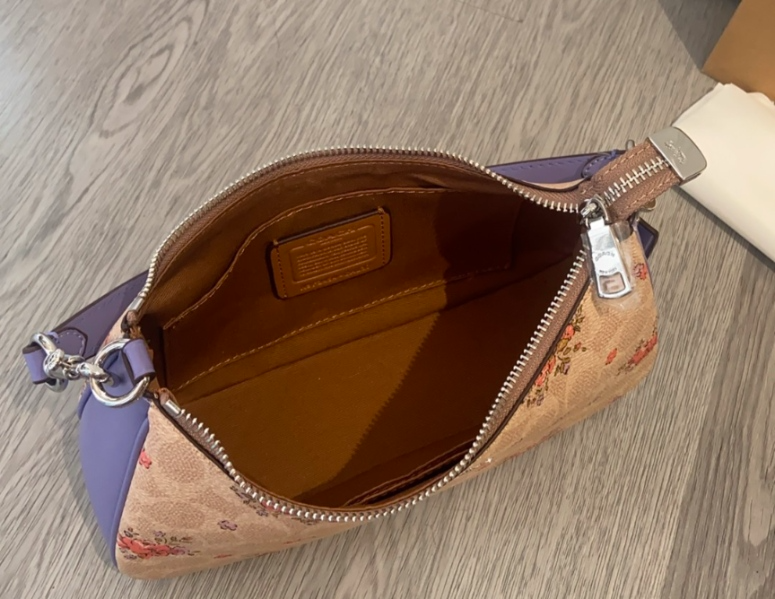 COACH Teri Shoulder Bag In Signature Canvas With Floral
