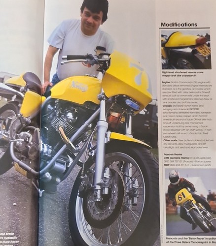 Classic Bike Mag - Aug 1999 - CBX1000,GS1000, Ducati 350, Bonneville , Suzuki x7 - Picture 20 of 22