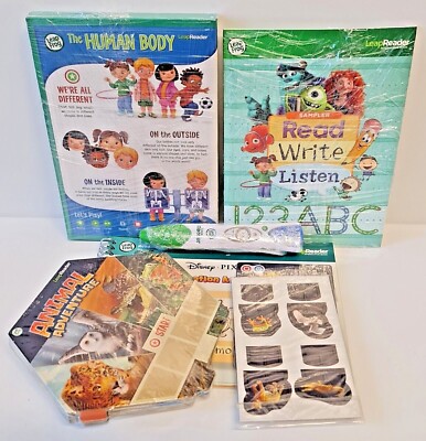 LEAP FROG interaktive Bücher pädagogisches Spielzeug Leser Leapfrog Stift