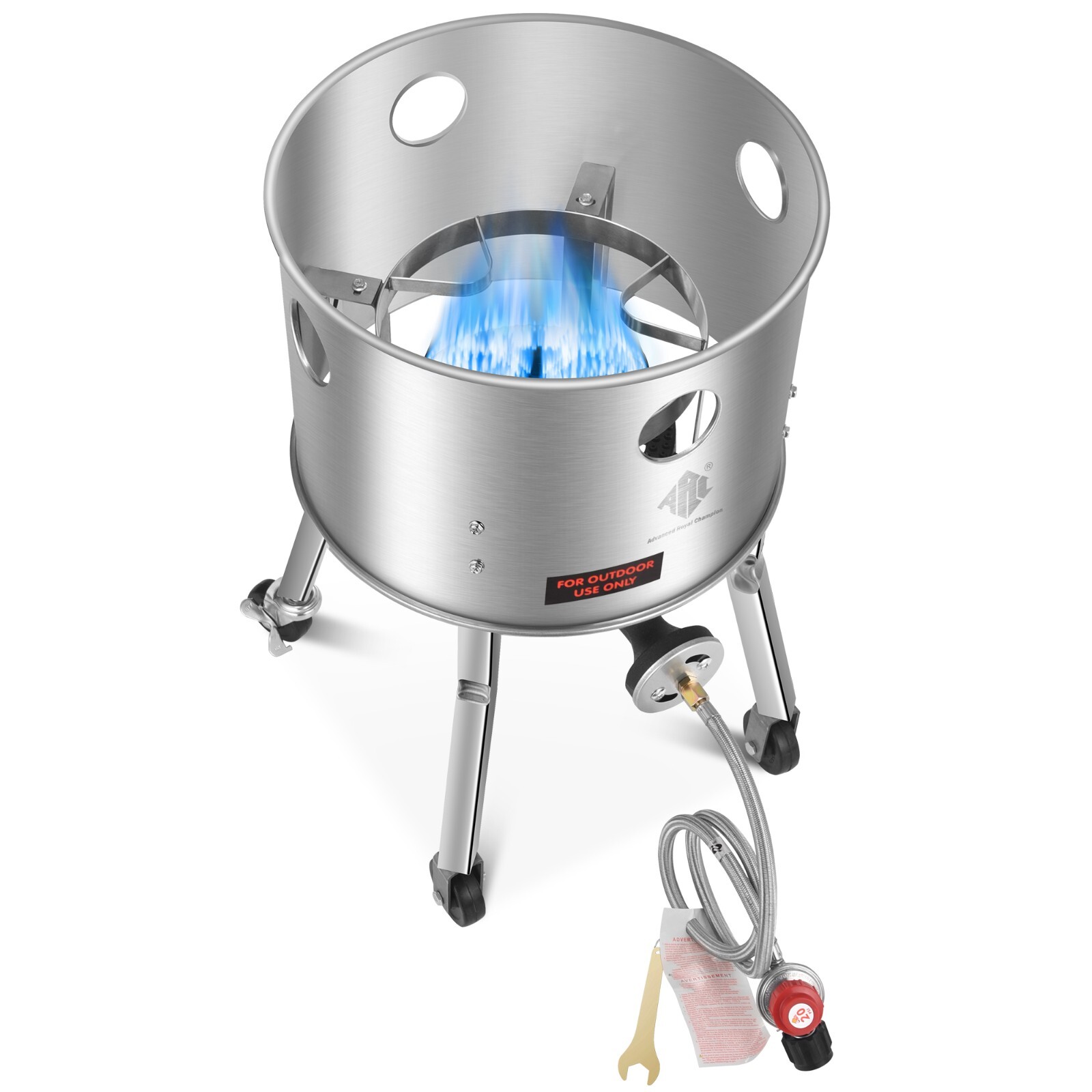 200,000BTU Stainless Steel Propane Burner Stove High Pressur
