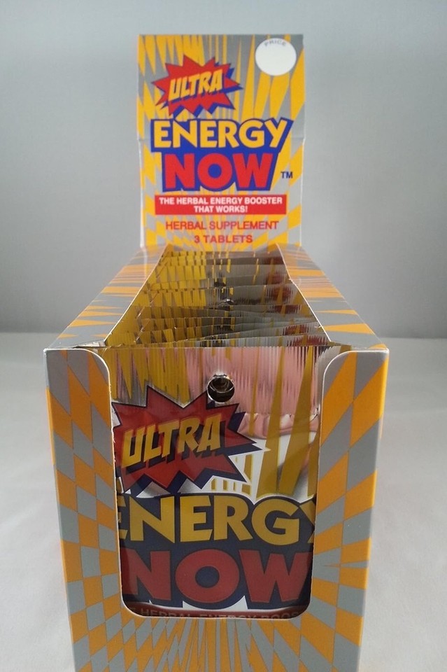 Ultra Energy Now Herbal Booster Supplements 24 packs 72 pills Diet