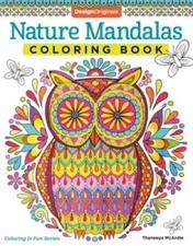 Nature Mandalas Coloring Book Design Originals - Paperback - GOOD
