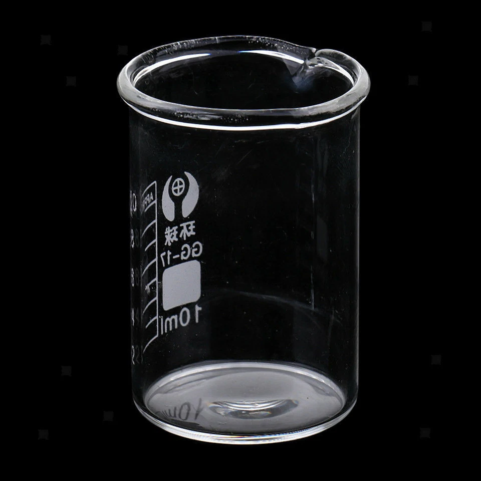 Glass Beaker Set 5-3000ml Borosilicate Glass Laboratory Measuring Glassware Scho - Image 3 of 4