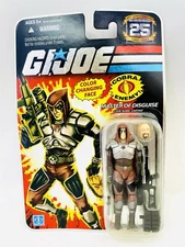 GI Joe COBRA 25th Anniversary Master Of Disguise Zartan 2007 New/ Sealed