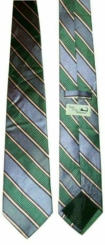Hermosa corbata Cape Cod para hombre 100 % cuello de seda púrpura verde rojo rayas 59,5" nueva sin etiquetas - Imagen 6 de 6