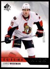 Chris Wideman RC Card 2015-16 SP Authentic #196 