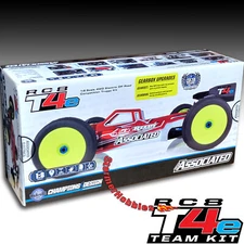 Associated 1/8 RC8T4e 4x4 Electric Truggy Team Kit (With Gearbox Upgrade) 80952
