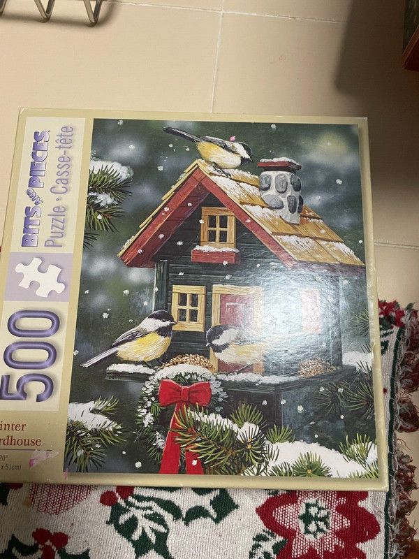 500 piece Bits & Pieces Jigsaw Puzzle- complete!
