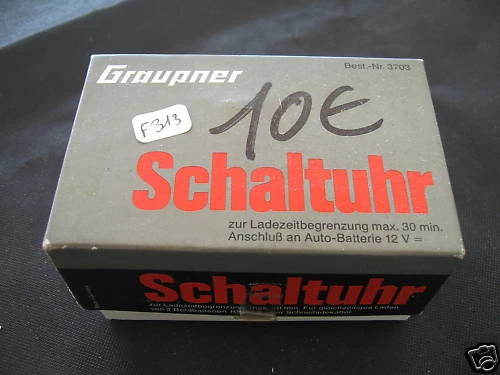 F313 GRAUPNER SCHALTUHR MINUTEUR 30 mn REF 3703 NEUF - Photo 1/1