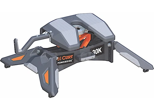 Curt 16320 Powerride 30K 5th Wheel Hitch Head w/Standard Legs