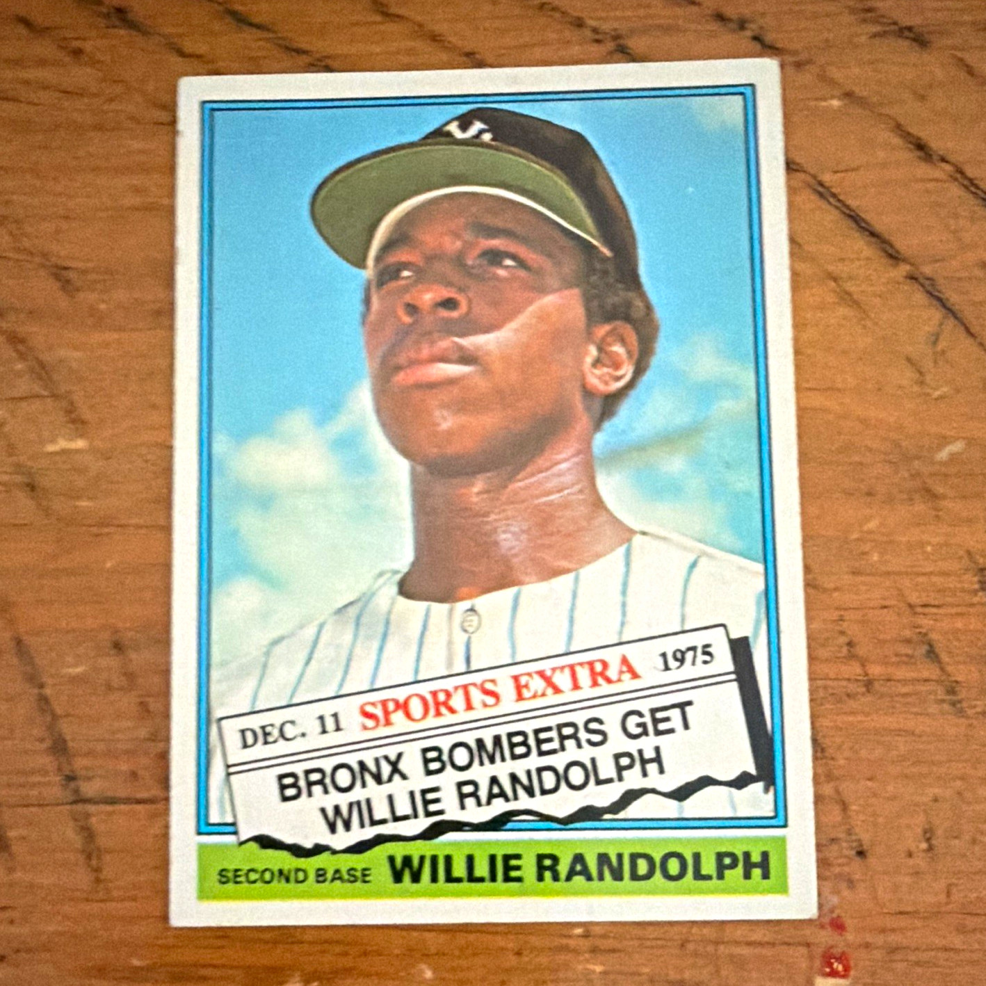 Topps 1976 Topps Traded Willie Randolph Rookie #592T New York Yankees Base