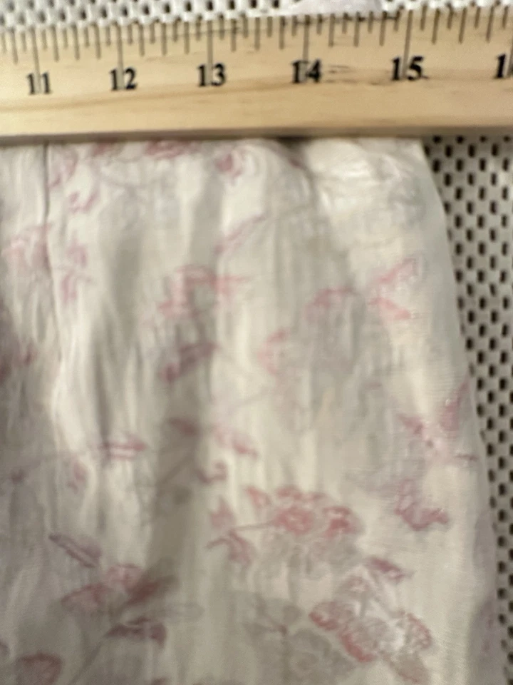 De Colección Jaclyn Smith Falda de Lino Mujer Talla 6 Rosa Jacquard Brocado Midi Lápiz Damasco Foto 4 de 4