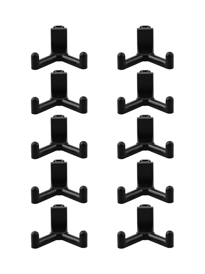 Plastic Tool Hook Set for Lifetime Shed For Vertical Organization 5 or 10 Pcs