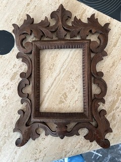 cadre ancien en bois