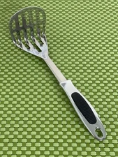 Inox Edelstahl Rostfrei Stainless 18/8 Potato Masher Rubber Grip Utensils 11 1/2