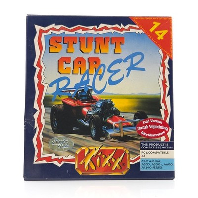 Commodore Amiga: Stunt Car Racer - KIXX OVP (CBM DISK PAL) 1989 Geoff