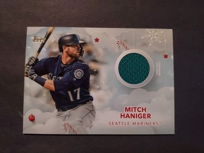 Mitch Haniger 2020 Topps Holiday Walmart Mega Box Relic WHR-MH