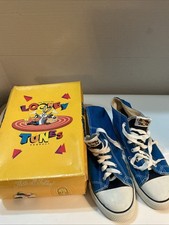 Vintage LOONEY TUNES Tweety Bird High Top Shoes Size 7 From 1994