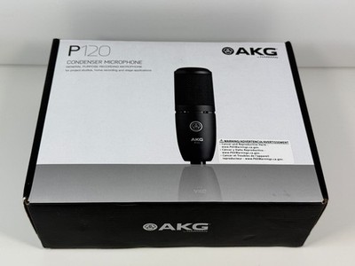 AKG P120 High-Performance General Purpose Recording Microphone New Open Box