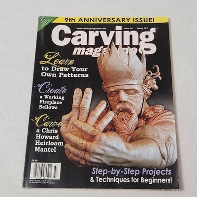 Carving Magazine 9th Anniversary Issue Draw Your Own Patterns Spring 2012