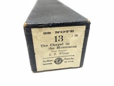 The Starr Piano Co 88 Note The Chapel in the Mountains 13 Tone Picture GD Wilson