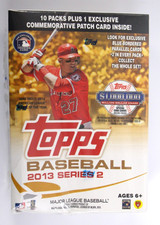 2013 Topps Baseball Series 2 Factory Sealed Blaster Box