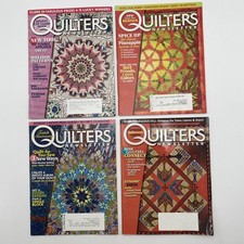 Lot of 7 Quilter's Newsletter Magazines 2009  2010 Quilt Patterns  Ideas  