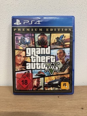 Grand Theft Auto V GTA 5 Premium Edition(PS4 Sony Playstation 4) mit Karte