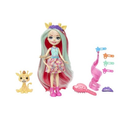 Deluxe Hair  Puppen Set mit Zemirah Zebra, Gillian Giraffe und Charisse Cheet...