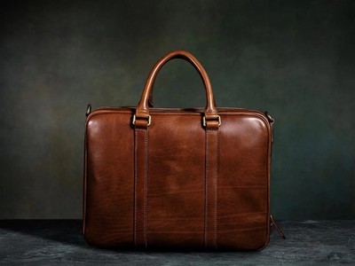 Satchel & Page Diplomat Briefcase Italian Leather Laptop & Luggage Strap